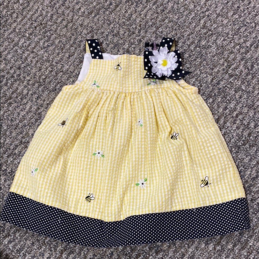 Rare Editions Bumble Bee Dress